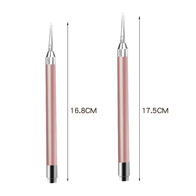Limpiador de oídos con luz LED y cucharilla de acero inoxidable - imagen 5