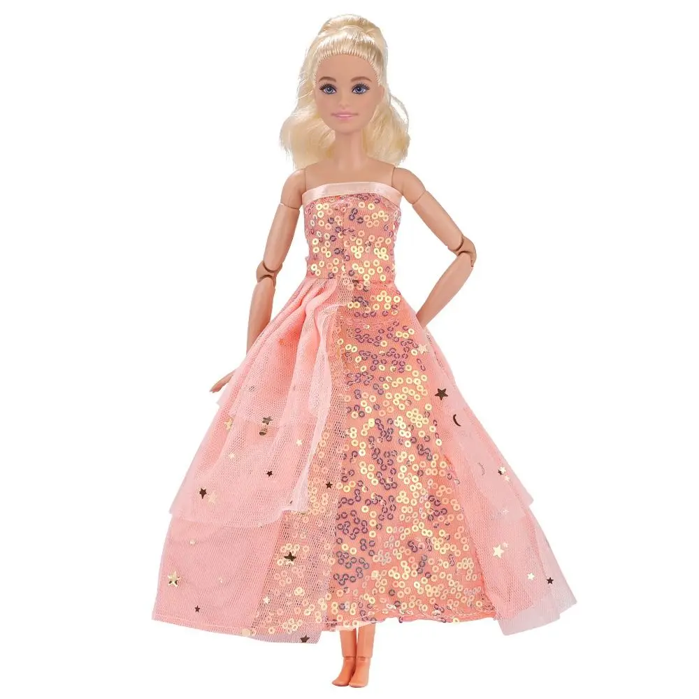 Vestido de lentejuelas elástico para muñecas BJD – Fiesta elegante - imagen 3