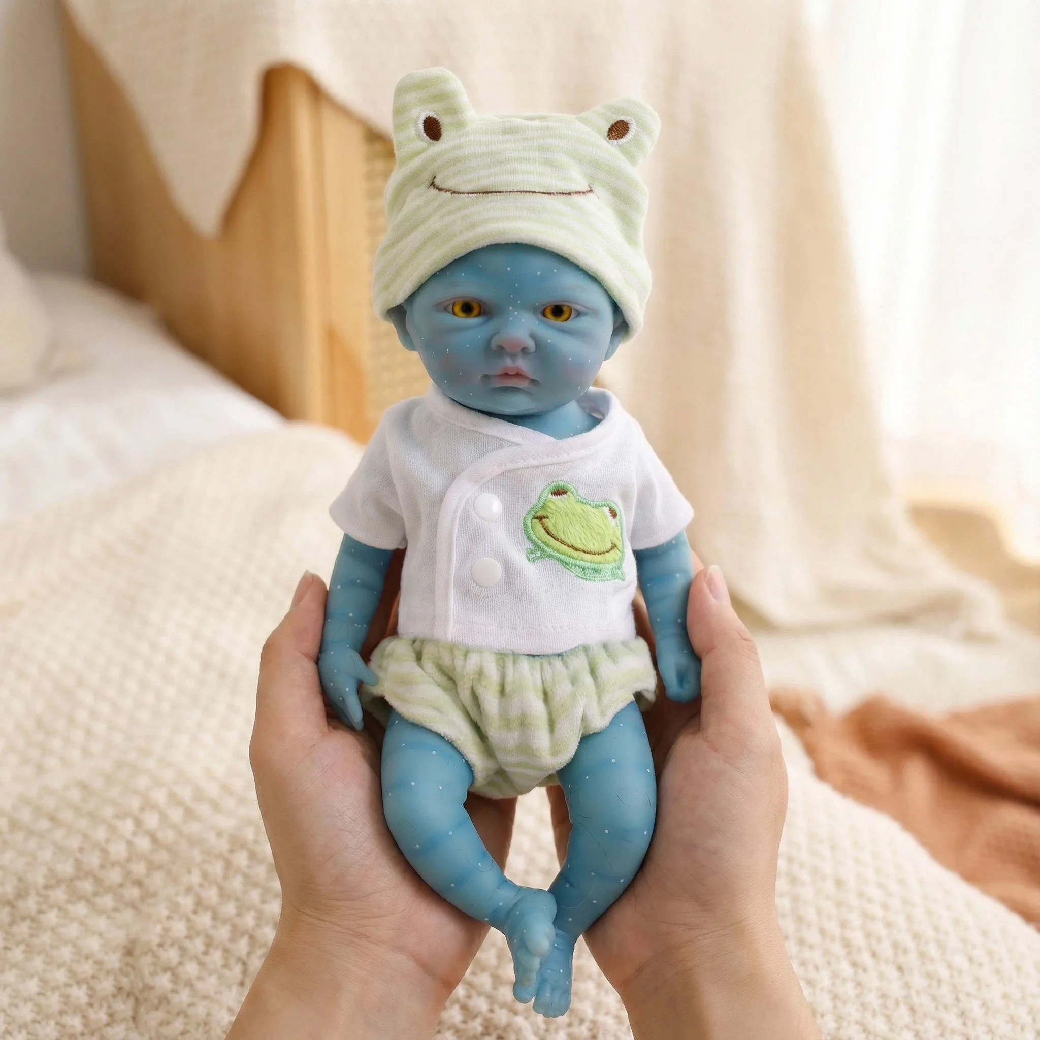 Muñeca Reborn de silicona NPK, pintura a mano, piel 3D realista - imagen 3