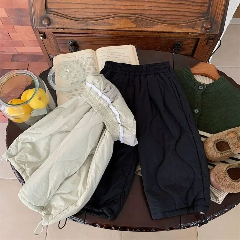 Pantalones acolchados de invierno para niños – Chándal cálido