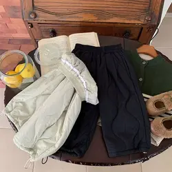 Pantalones acolchados de invierno para niños – Chándal cálido