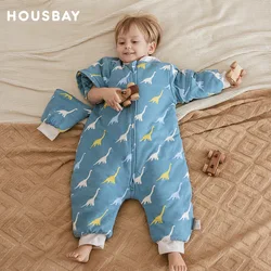 Saco de dormir con mangas extraíbles para bebé – Algodón 2,5 tog