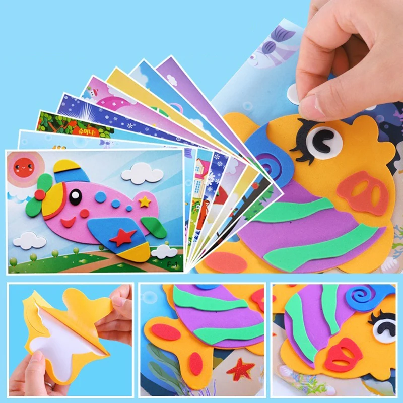 Pegatinas infantiles EVA 3D de espuma, surtido de festivales - imagen 5