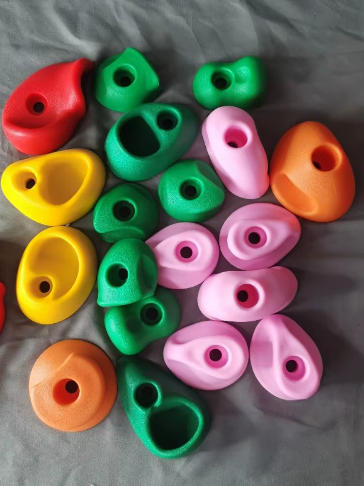 Piezas de diferentes tamaños del kit de agarre