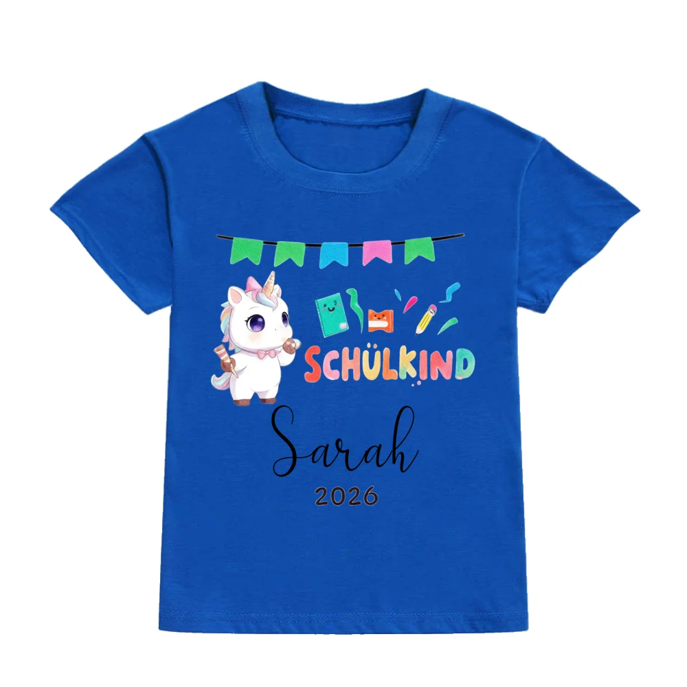 Detalle del estampado personalizado en la camiseta