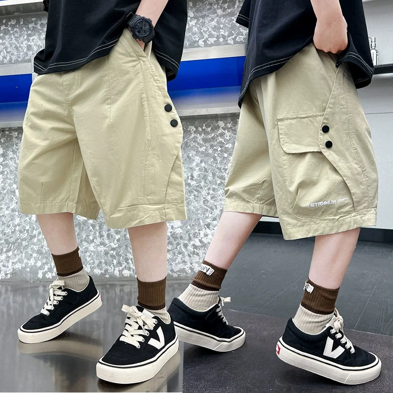 Pantalones cortos infantiles de trabajo, vista general