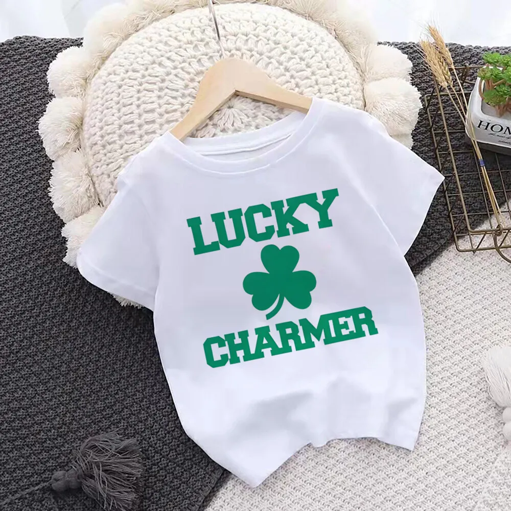 Camiseta Mr Lucky Charm día de San Patricio para niño - imagen 4