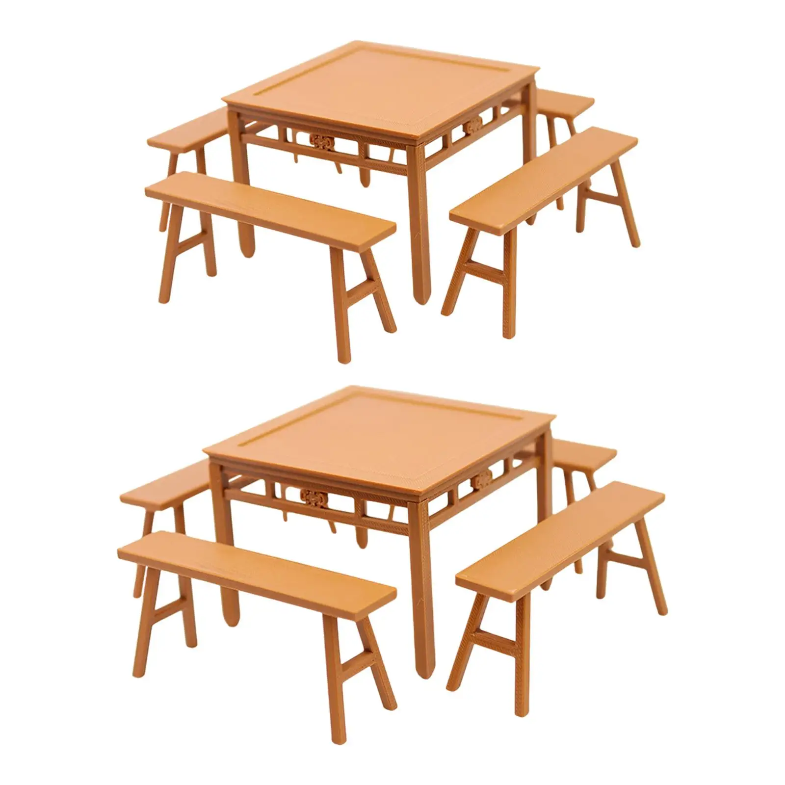 Muebles en miniatura para casa de muñecas: juego imitativo