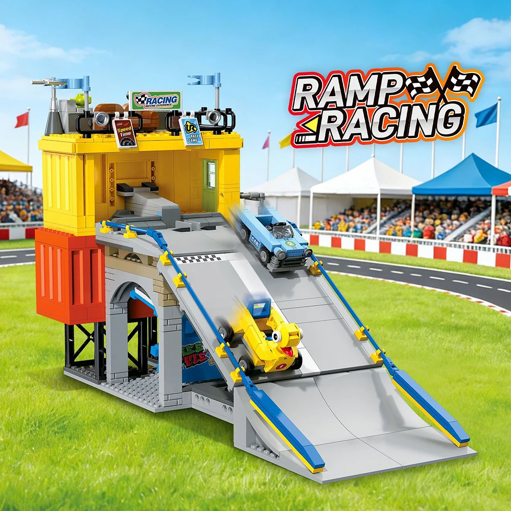 Montaña rusa de construcción: pista carreras y coches - imagen 5