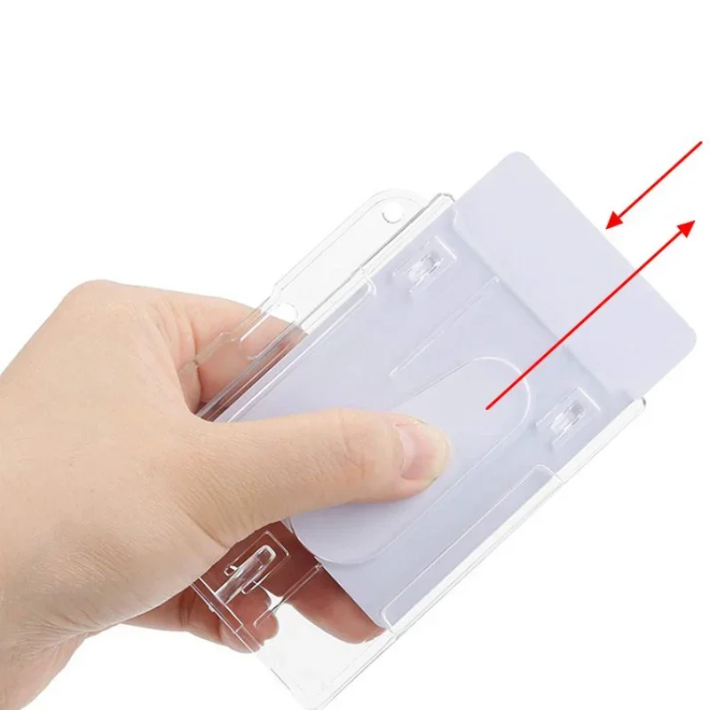 Portatarjetas infantil doble vertical con ranuras para pulgares - imagen 3