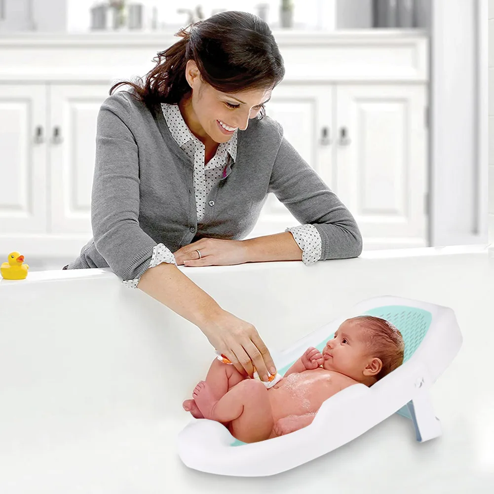 Red de baño ajustable con cojín antideslizante para bebé - imagen 3