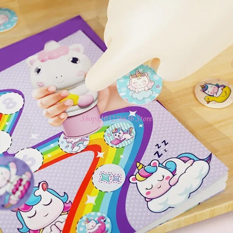 Pegatinas y sellos de animales para niños