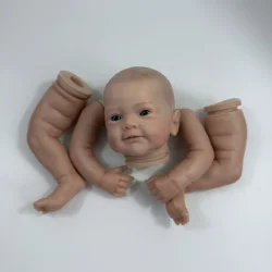 MRB Sanya muñeca Reborn de vinilo con cuerpo textil