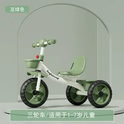 Triciclo infantil con forma de cochecito para bebé y niños