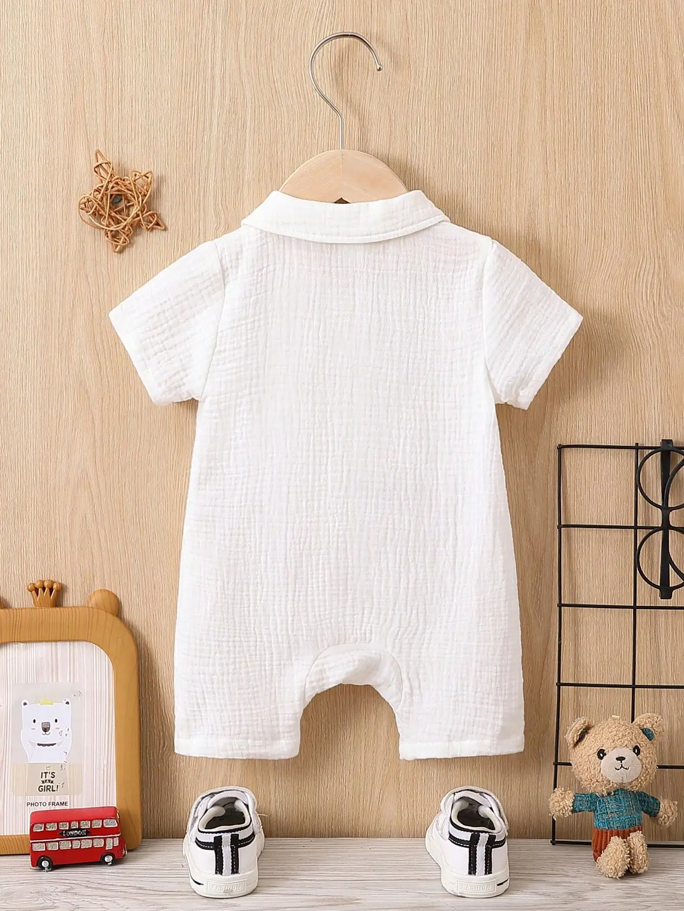 mameluco con diseño sencillo y cómodo para verano