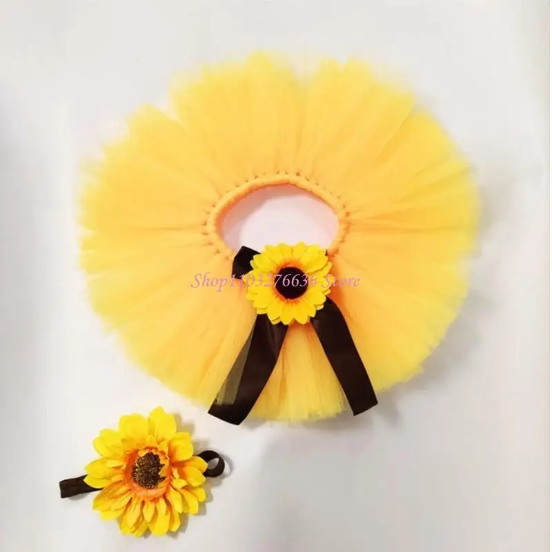 Disfraz de fotógrafa para niña con diadema y falda - imagen 3