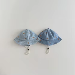 Gorra de pescador para bebé – Sombrero vaquero con protección solar