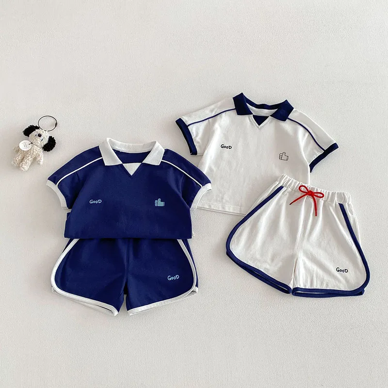 MILANCEL camiseta polo de verano infantil con bloques de color - imagen 2