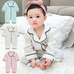 Body muselina algodón bebé – Pijama dibujos animados manga larga