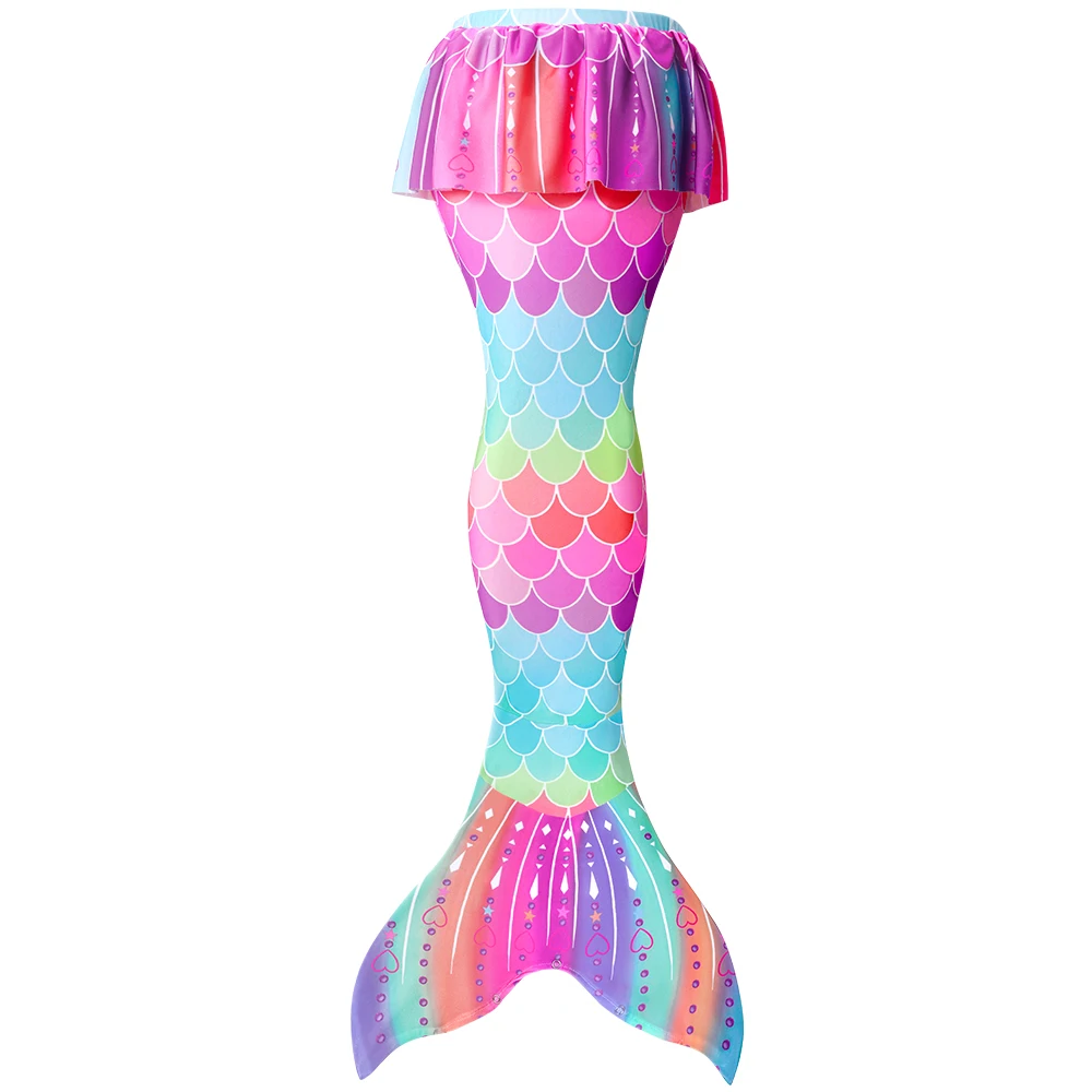 Traje de baño sirena para niñas – Estilo veraniego - imagen 2