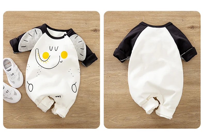 Mono unisex de manga larga para bebé
