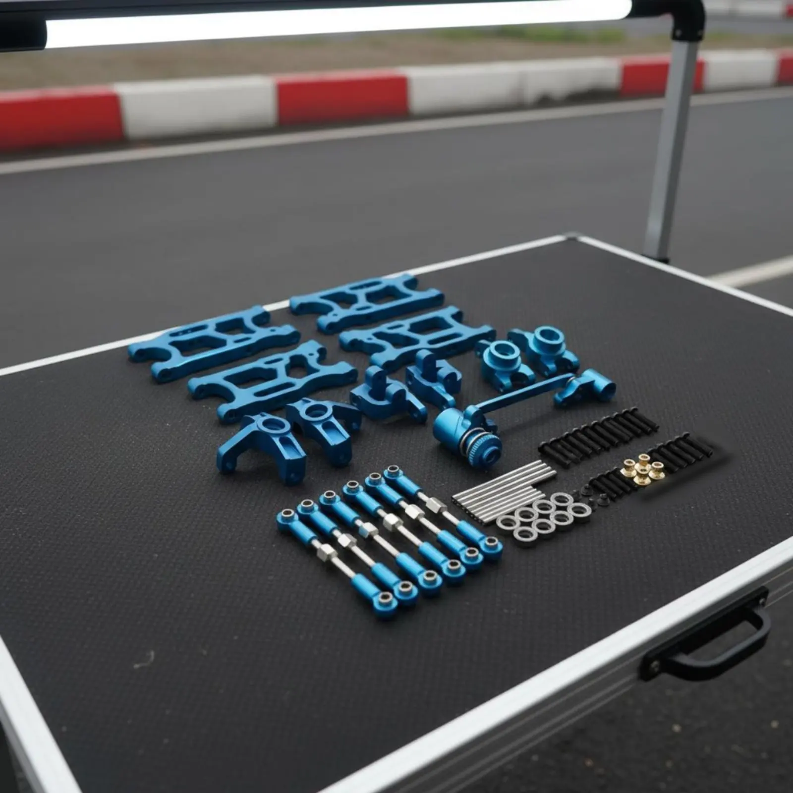Kit amortiguadores de aluminio para coche RC teledirigido - imagen 2