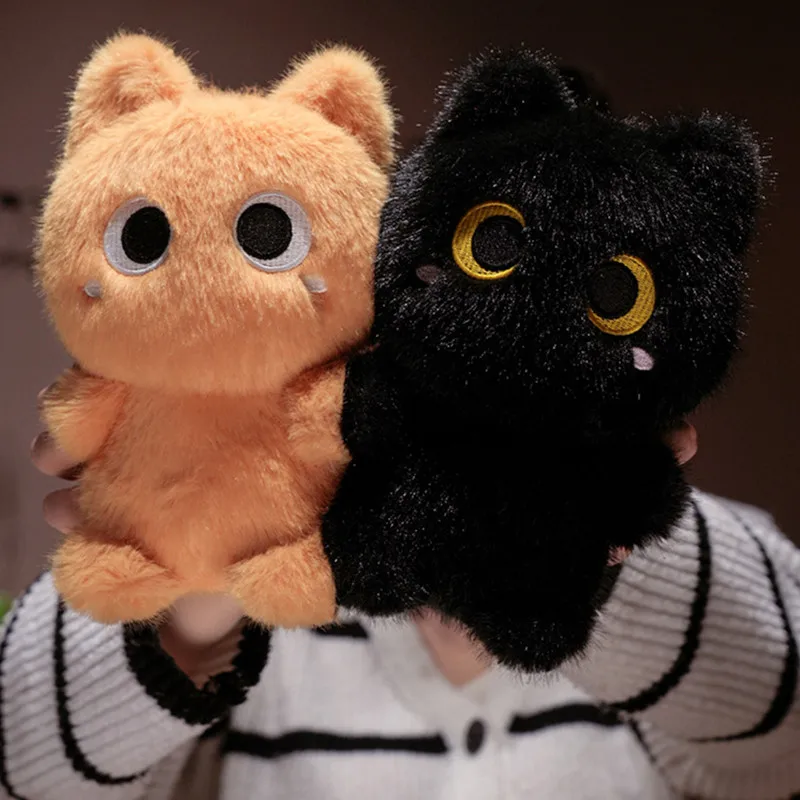 Peluche gato siamés naranja y negro – Muñeco suave infantil - imagen 4