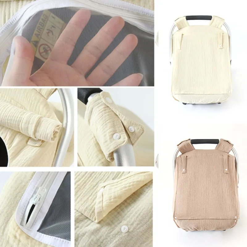 Funda 2 en 1 transpirable para asiento de coche bebé - imagen 5