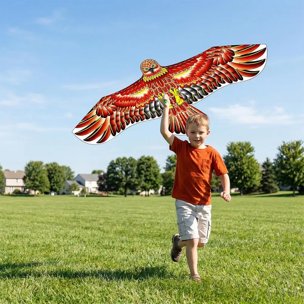 Tela a cuadros y diseño de águila realista