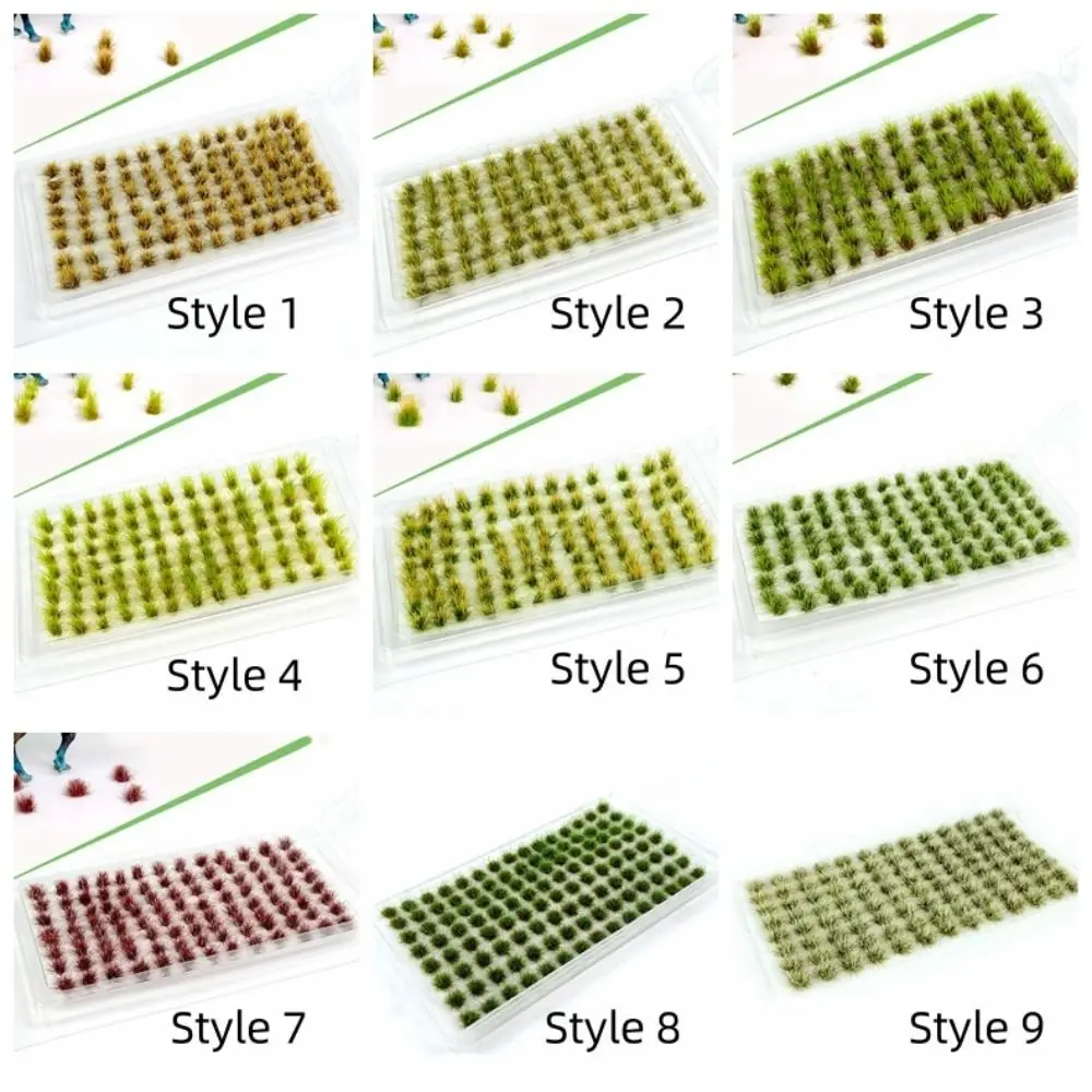 Césped estático para maquetas de escenarios miniatura con arbustos - imagen 4