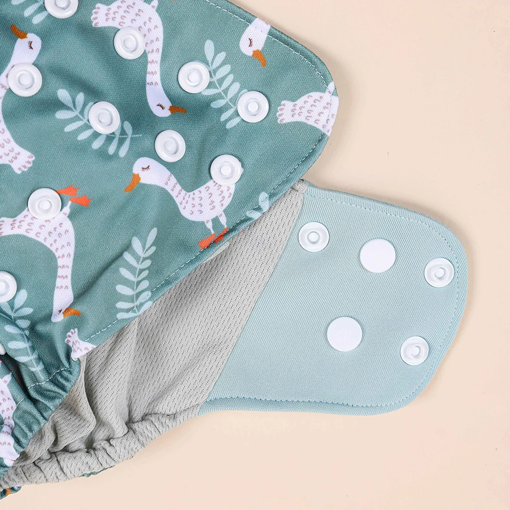 Pañal de tela reutilizable con bolsillo – Transpirable talla única - imagen 5