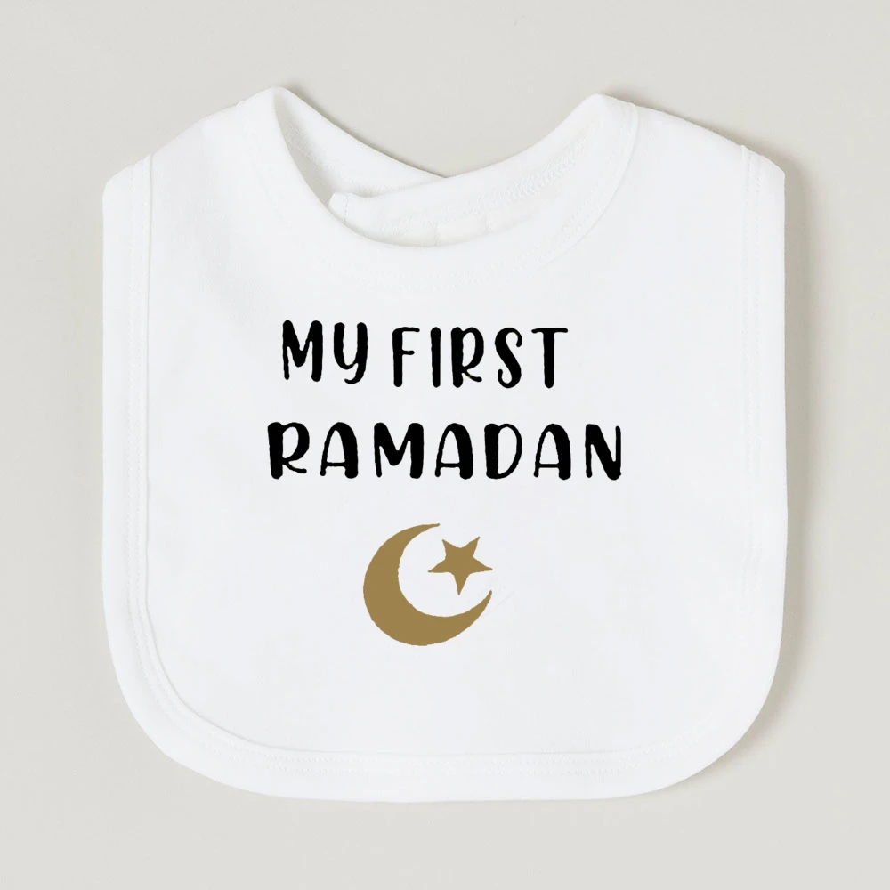 Babero de algodón suave para bebé - Primer Ramadán y Eid Mubarak - imagen 5
