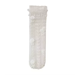 Calcetines de verano transpirables con bordado de corazón para niños