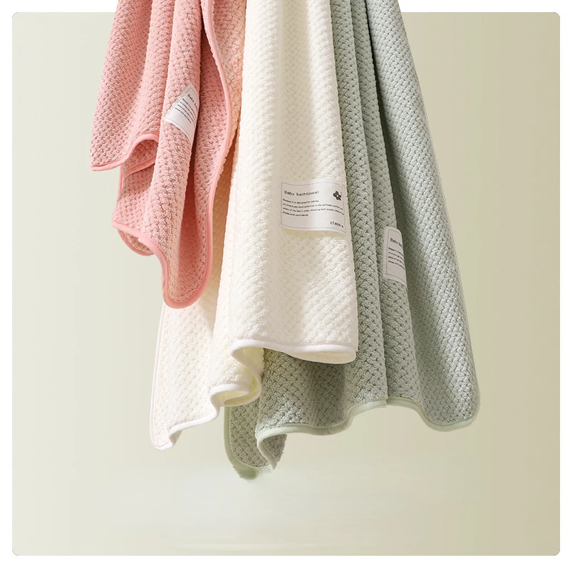 Toalla bebé capucha de algodón suave absorbente - imagen 4