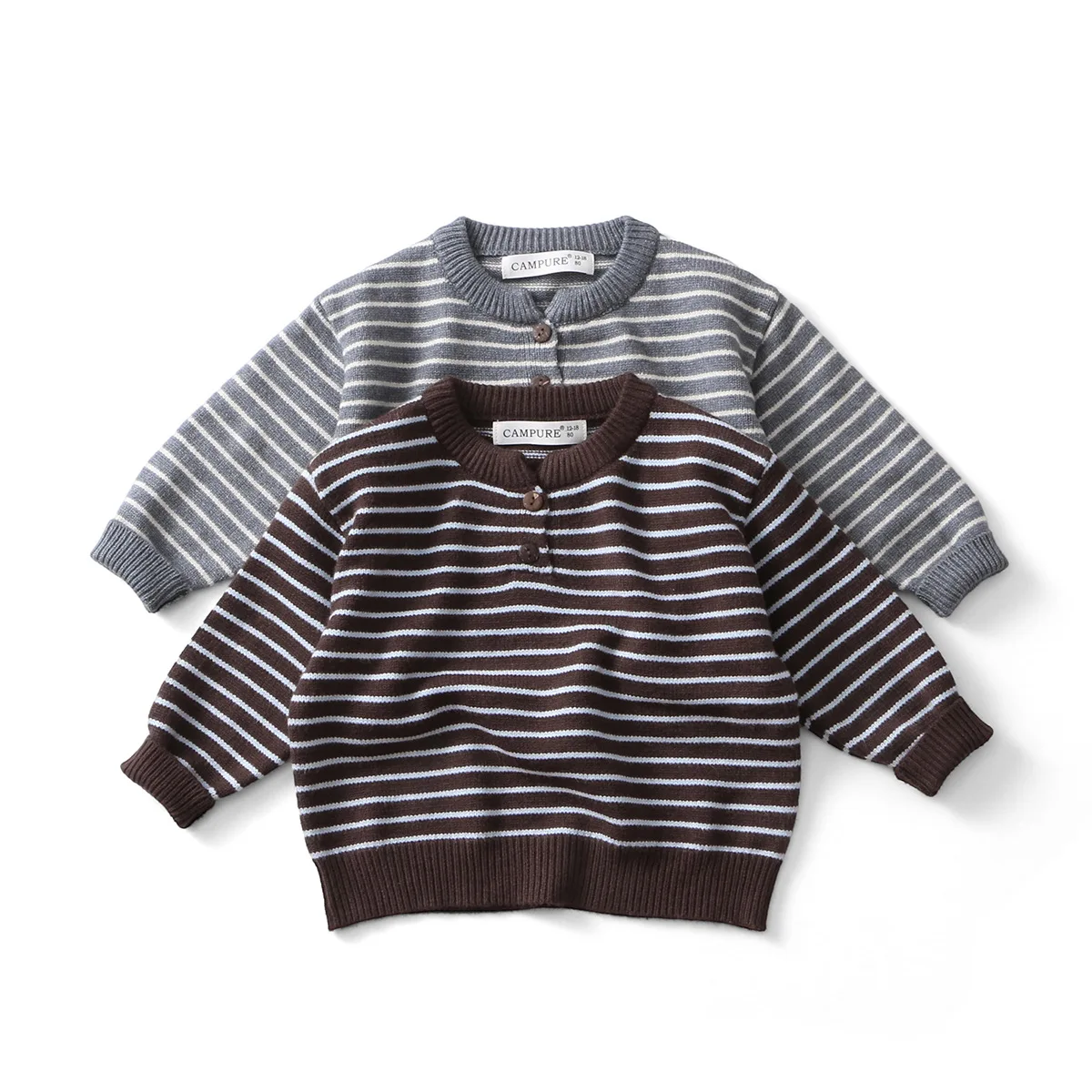 Jersey de punto a rayas para niños – Informal casual - imagen 5