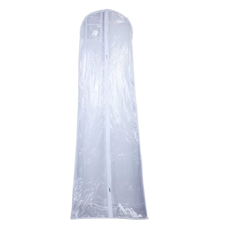 Funda antipolvo transparente para vestido de novia con cremallera - imagen 5