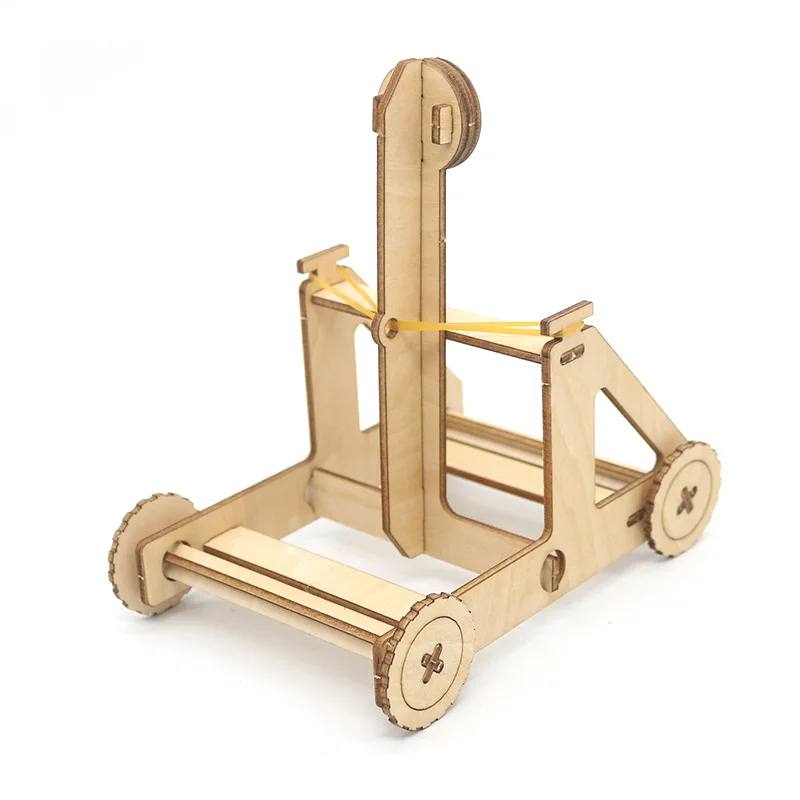 Carro de catapulta hazlo tú mismo, ensamblado a mano - imagen 4
