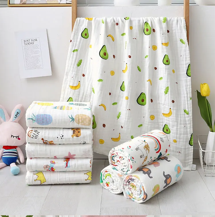 Toalla de baño suave de algodón para bebé