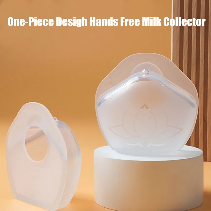 Colector de leche materna de silicona - Reutilizable y seguro
