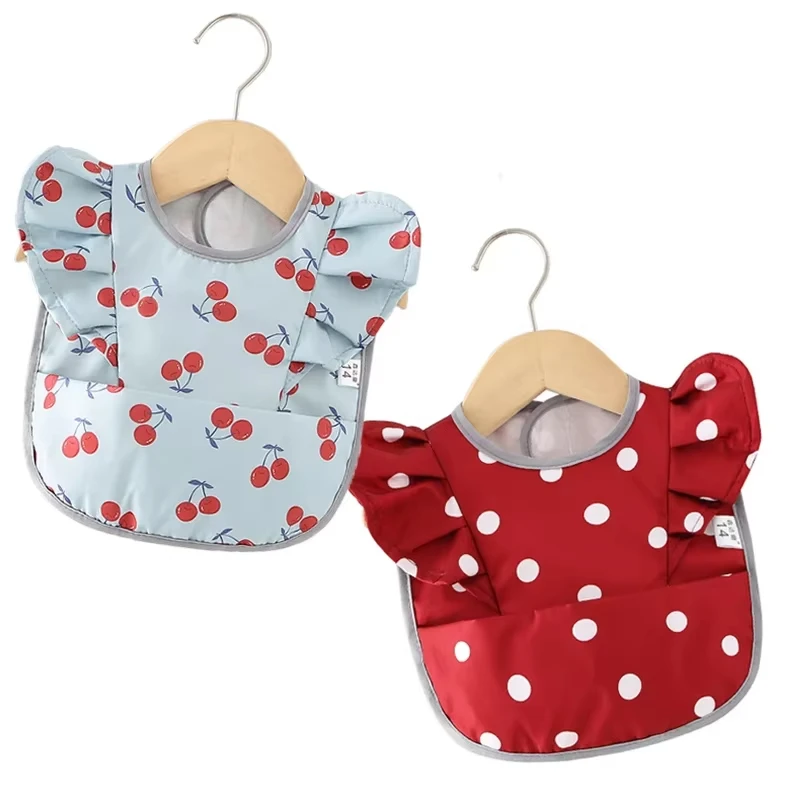 Toalla de saliva para bebé con estampado de dibujos animados