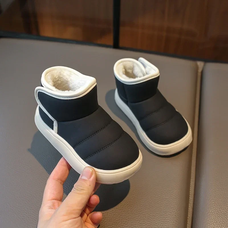 Botas de nieve infantiles impermeables con suela antideslizante - imagen 5