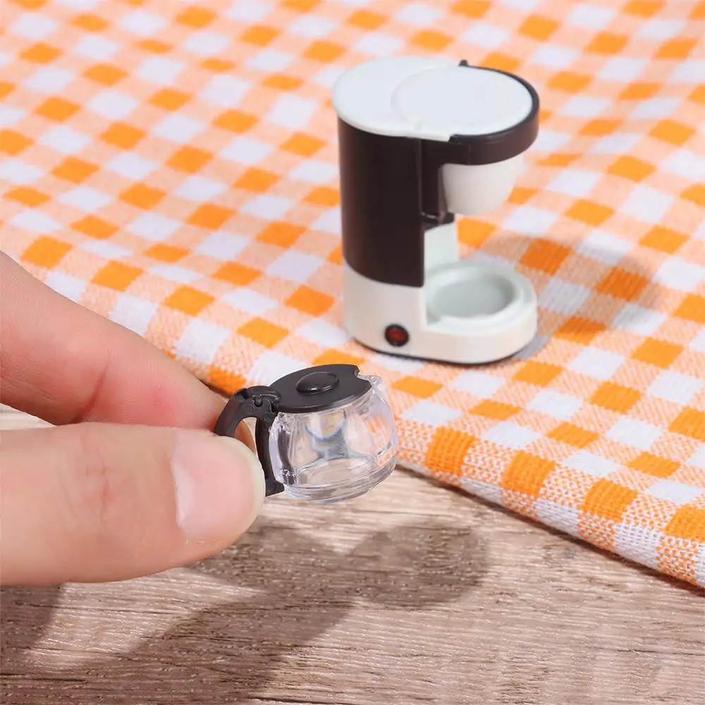 Cafetera miniatura para casa de muñecas – Electrodoméstico de cocina 1:12 - imagen 5