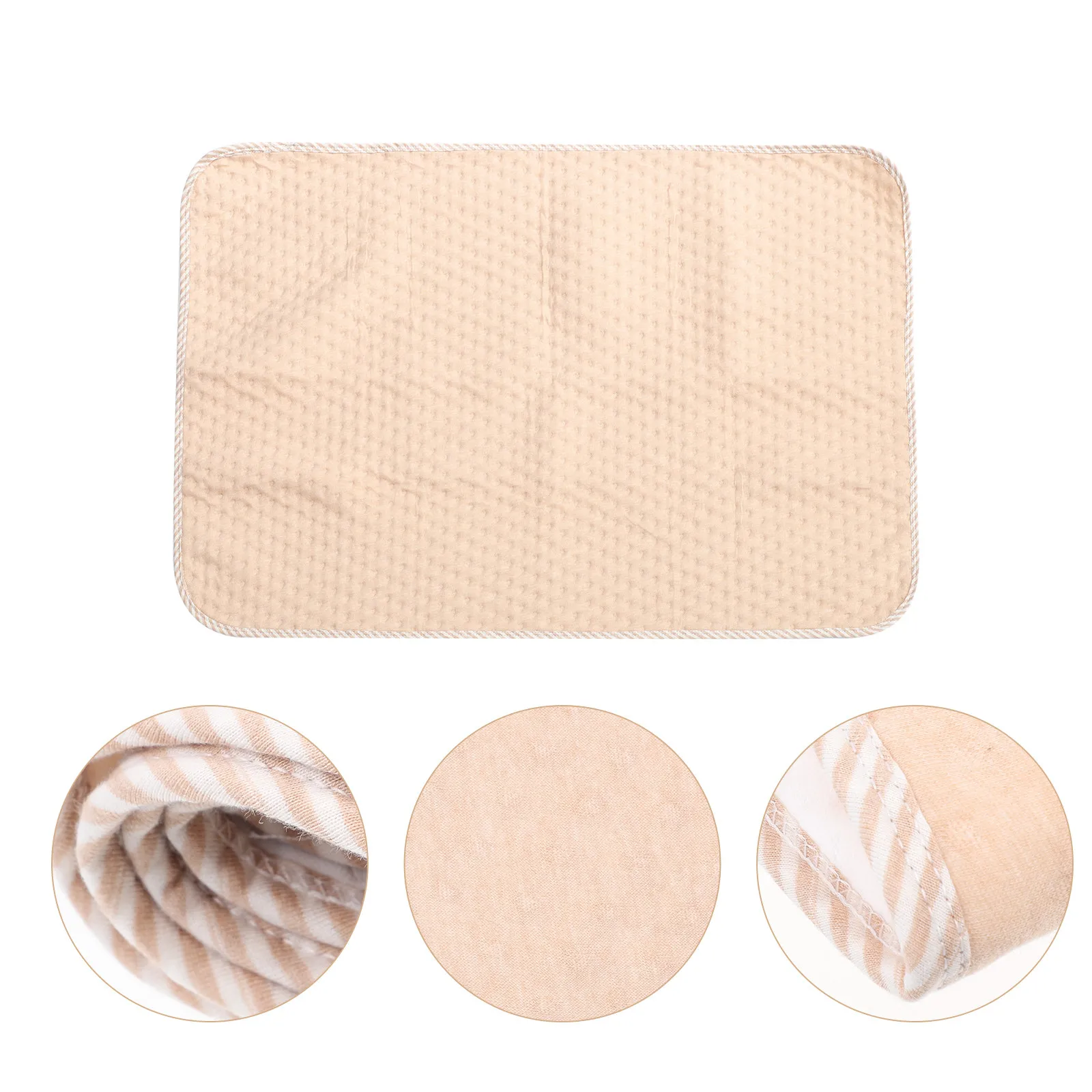 Colchoneta para cama de bebé de algodón transpirable e impermeable
