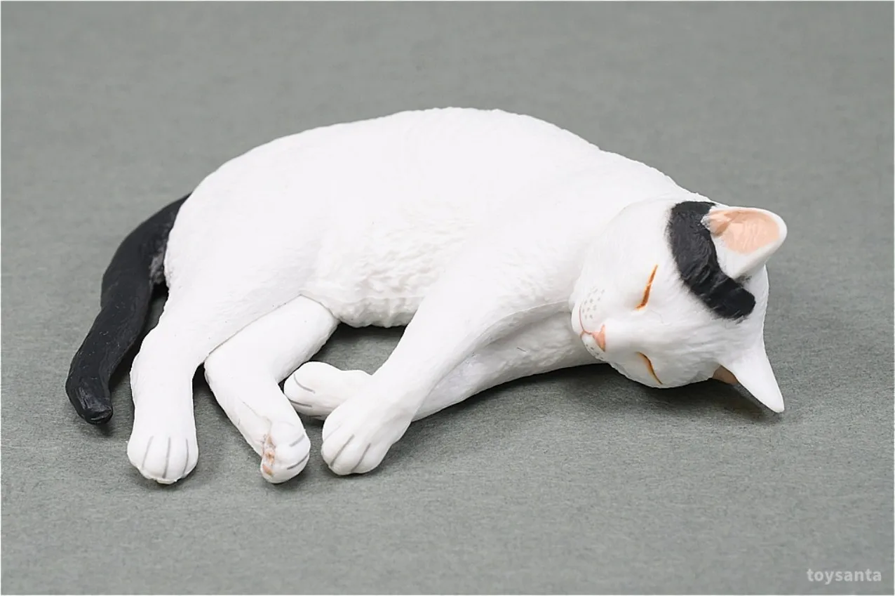 Figuras Gashapon de gato calicó de Osamu Moriguchi, coleccionables - imagen 4
