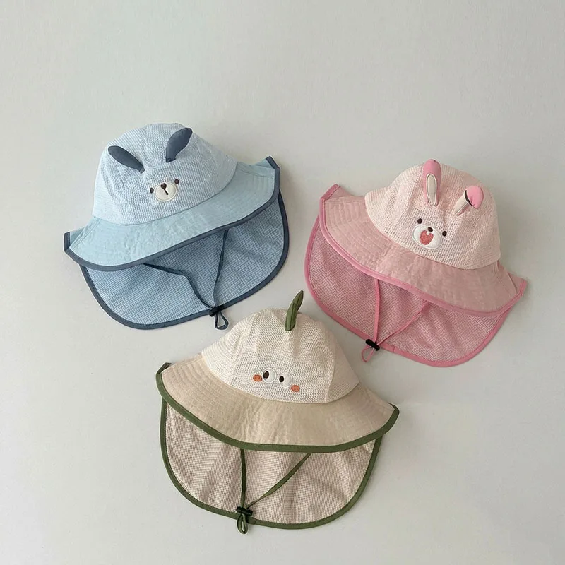 Gorra de verano infantil con protección solar y ventilación ligera - imagen 5