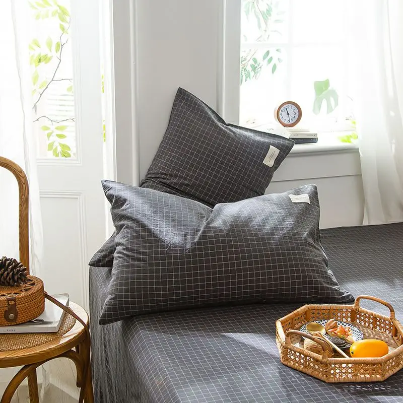 Funda de almohada algodón suave estilo moderno para dormitorio - imagen 4