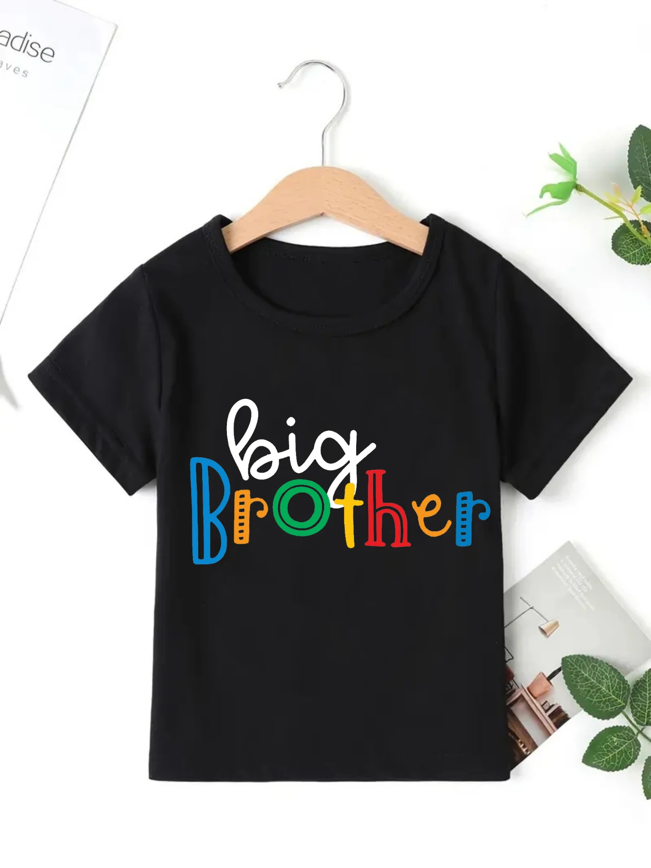 Camiseta de verano con estampado familiar de hermano y hermana - imagen 4