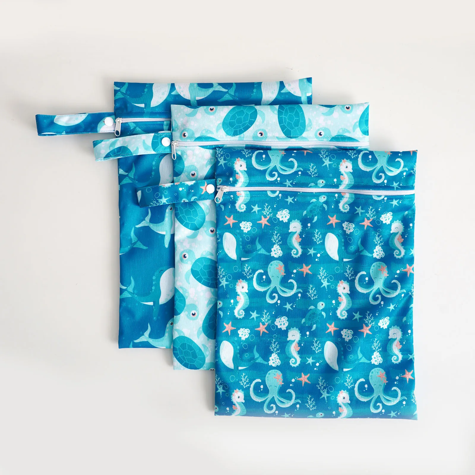 Happyflute Bolsa impermeable para pañales de tela, húmedo y seco - imagen 5