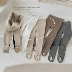 Leggings forro polar niñas 3-12 años – Pantalón térmico cálido