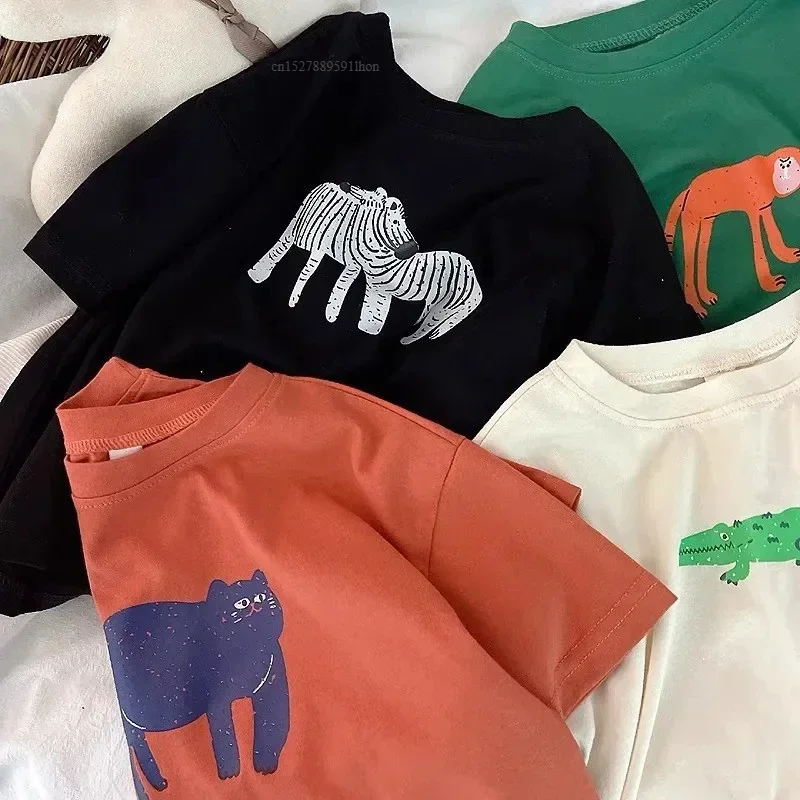 Tejido ligero y transpirable de la camiseta infantil